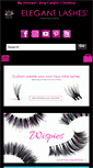 Mobile Screenshot of elegantlashes.com